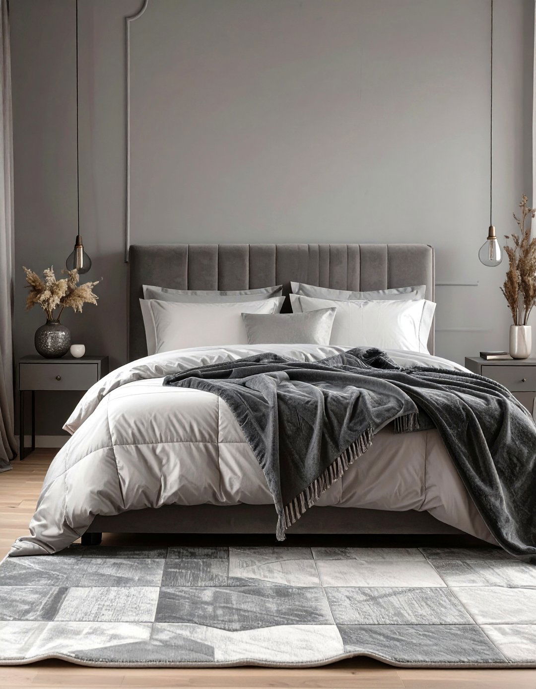 The Monochromatic Moody Bedroom - 30 cozy moody bedroom ideas