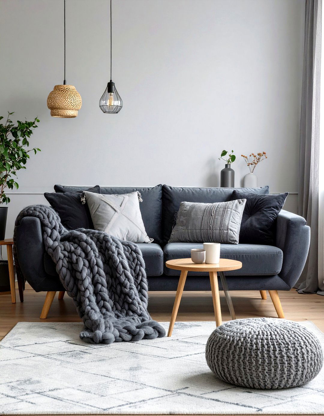 The Monochromatic Small Living Room Scheme - 30 decorating ideas for small living room