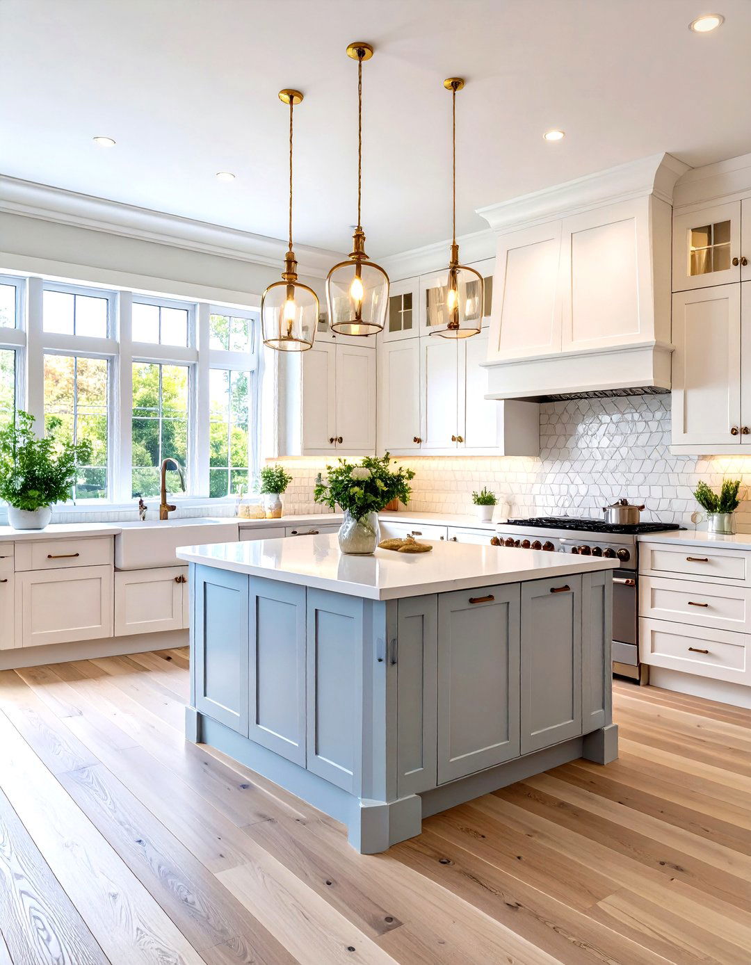 The Monochromatic White Kitchen - 30 kitchen decor ideas
