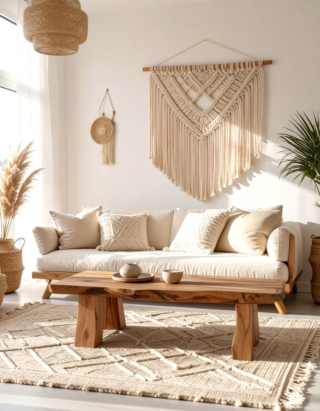 The Monochrome Modern Boho Living Room - 30 modern boho living room ideas