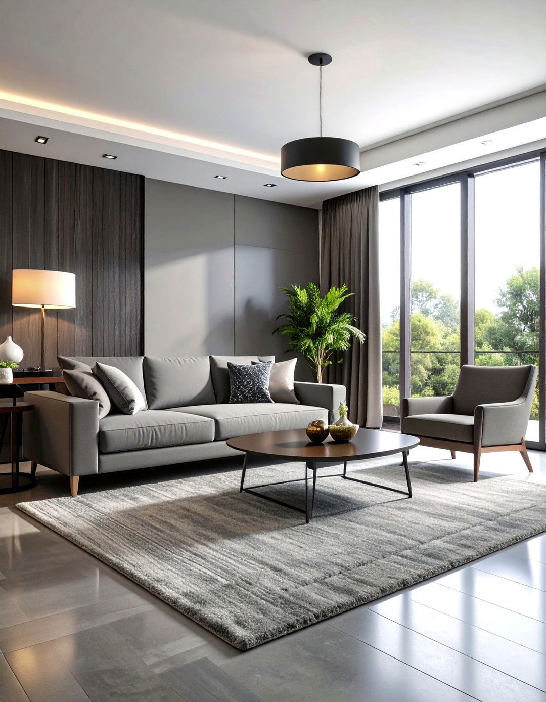 The Monochrome Modern Living Room - 30 living room decor ideas