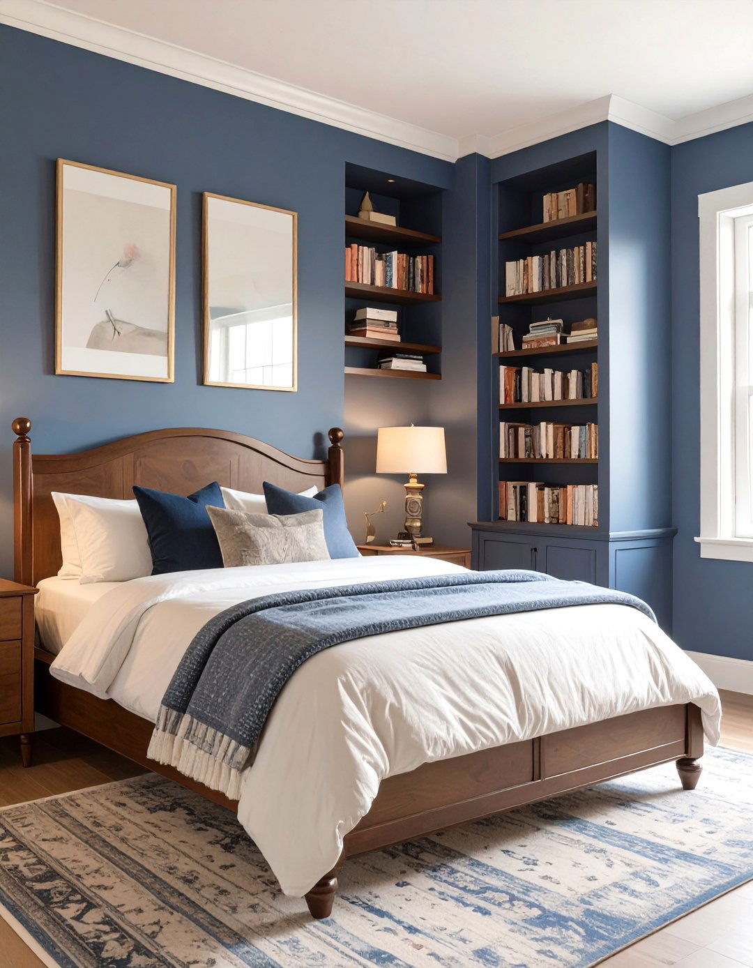 The Moody Academia Cottage Bedroom - 30 cottagecore bedroom ideas