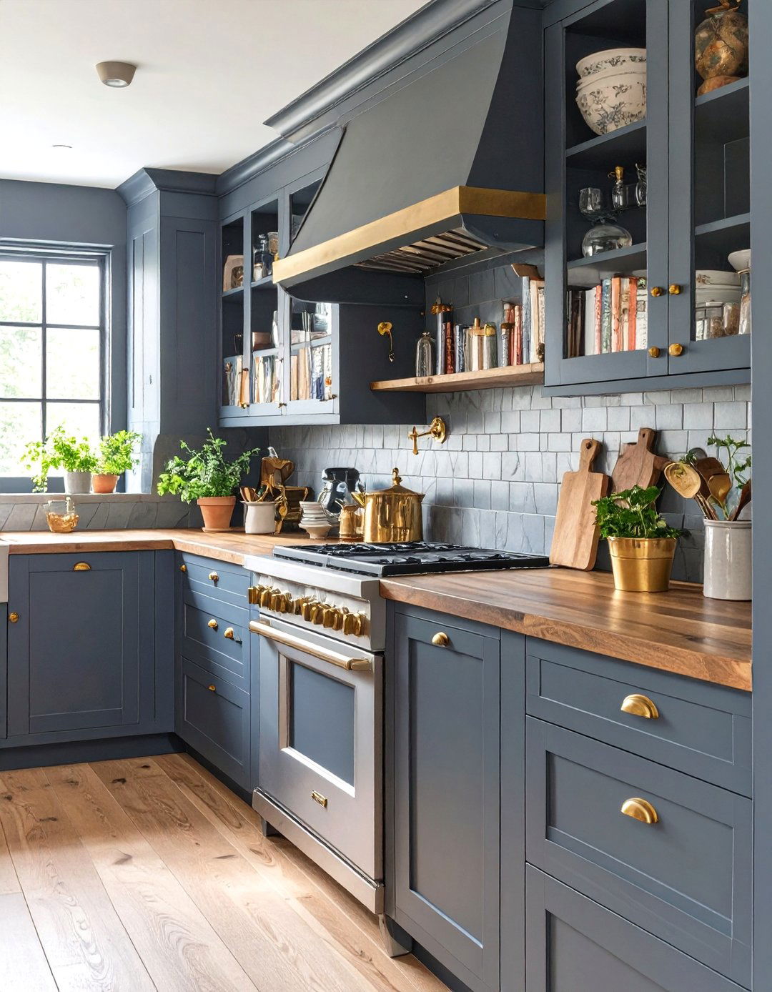 The Moody Dark Academia Kitchen - 30 apartment kitchen ideas