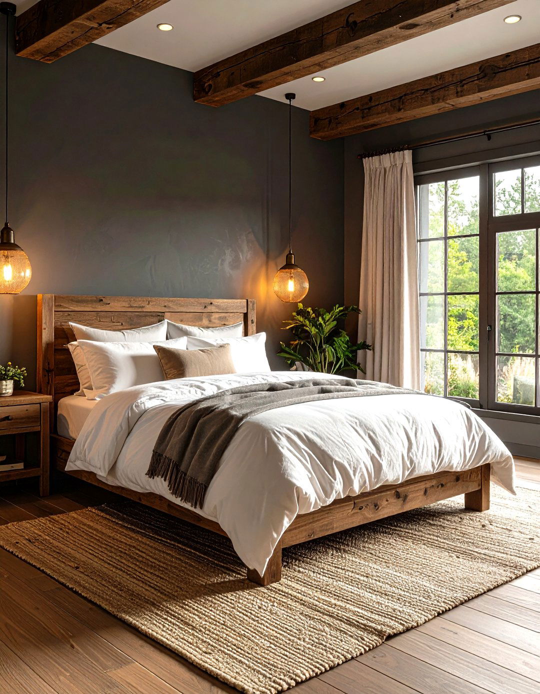 The Moody Farmhouse Bedroom - 30 joanna gaines bedroom ideas