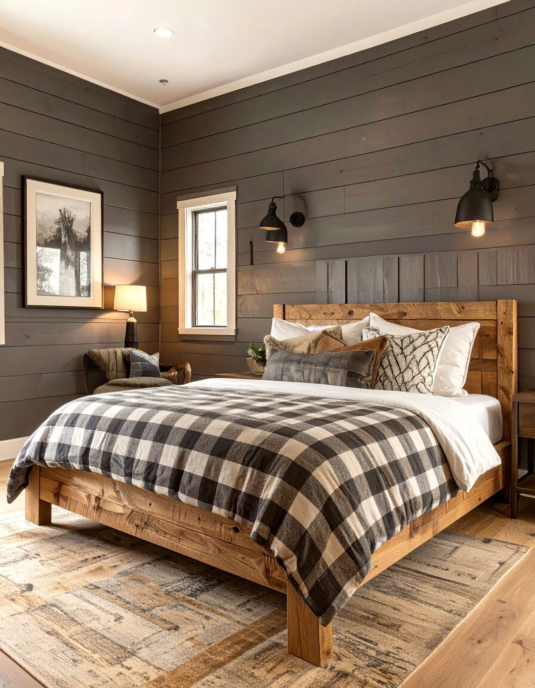 The Moody Farmhouse Bedroom