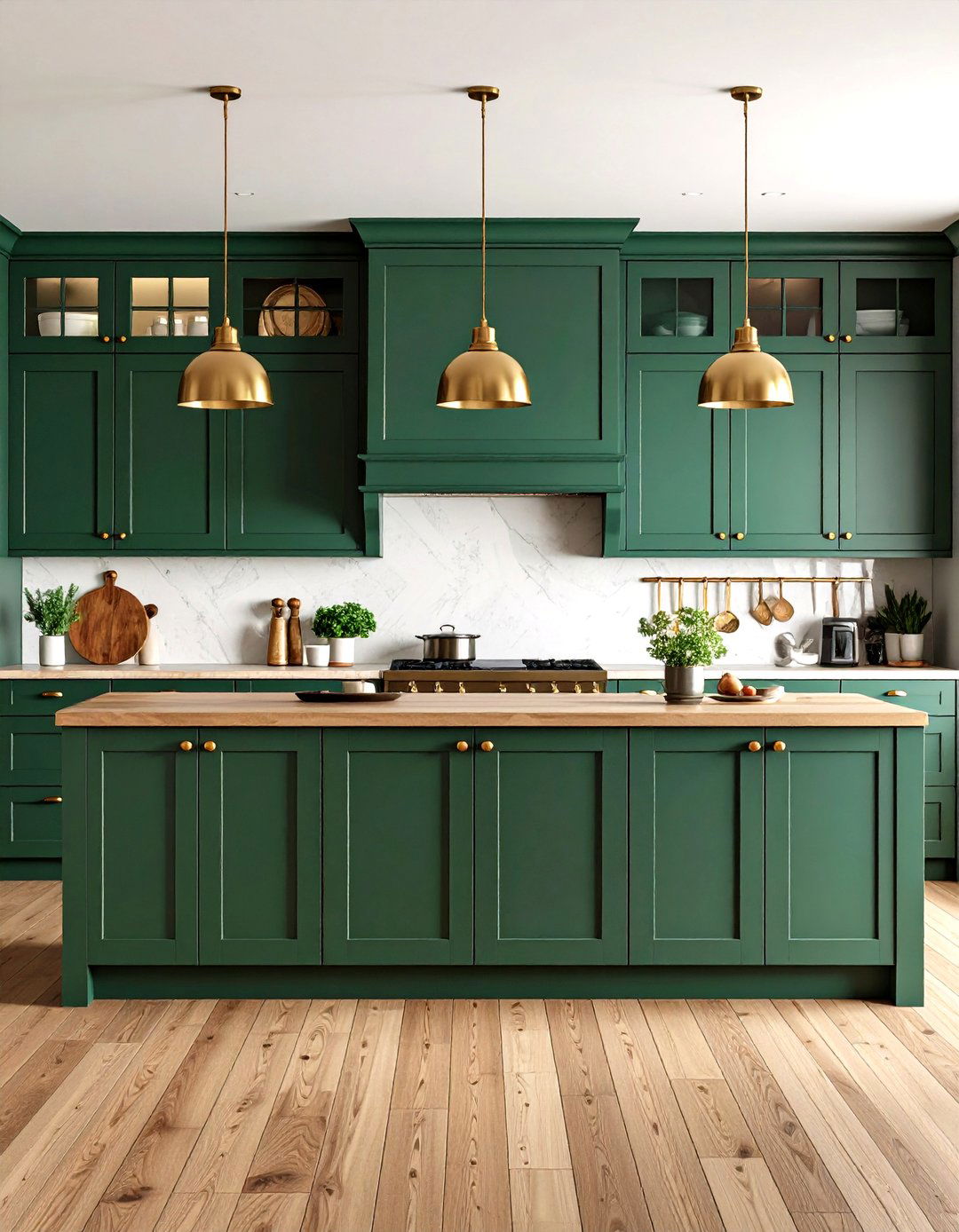 The Moody Green Kitchen - 30 kitchen remodel ideas 2023