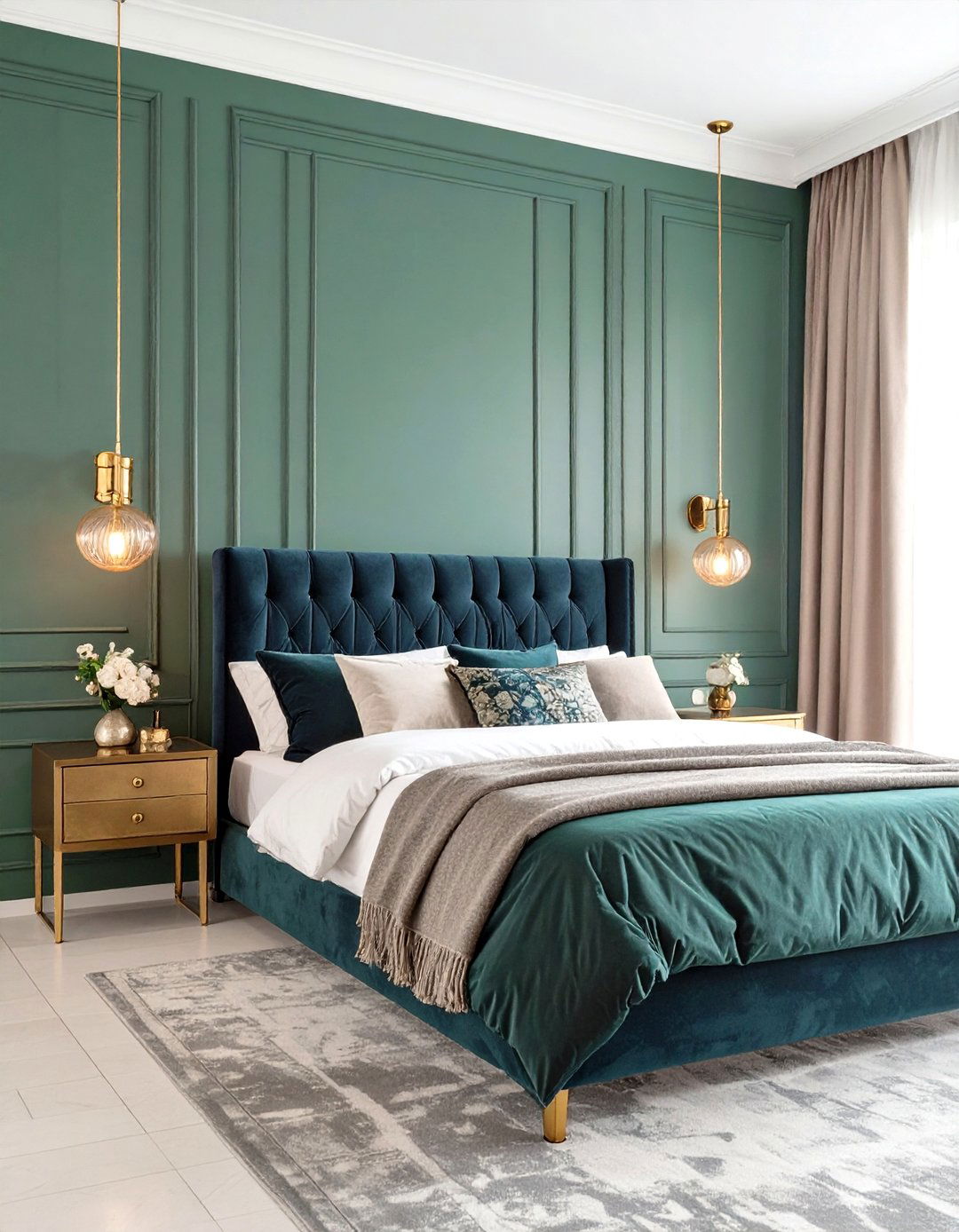 The Moody Jewel Toned Bedroom - 30 cozy bedroom ideas
