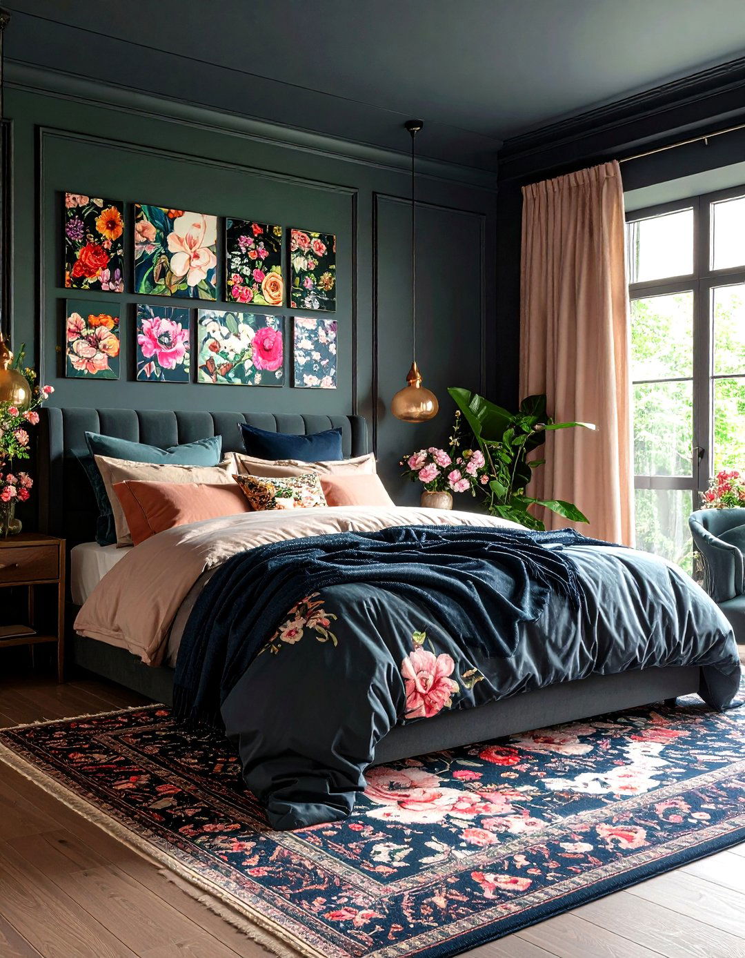 The Moody Maximalist Bedroom - 30 grown woman bedroom ideas