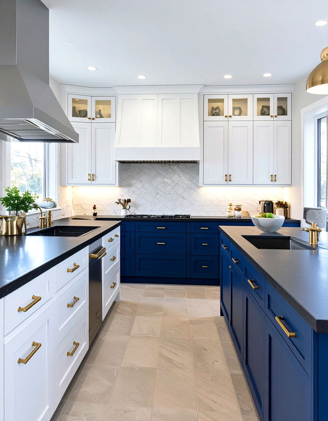 The Moody Modern Farmhouse Kitchen - 30 modern farmhouse kitchen ideas