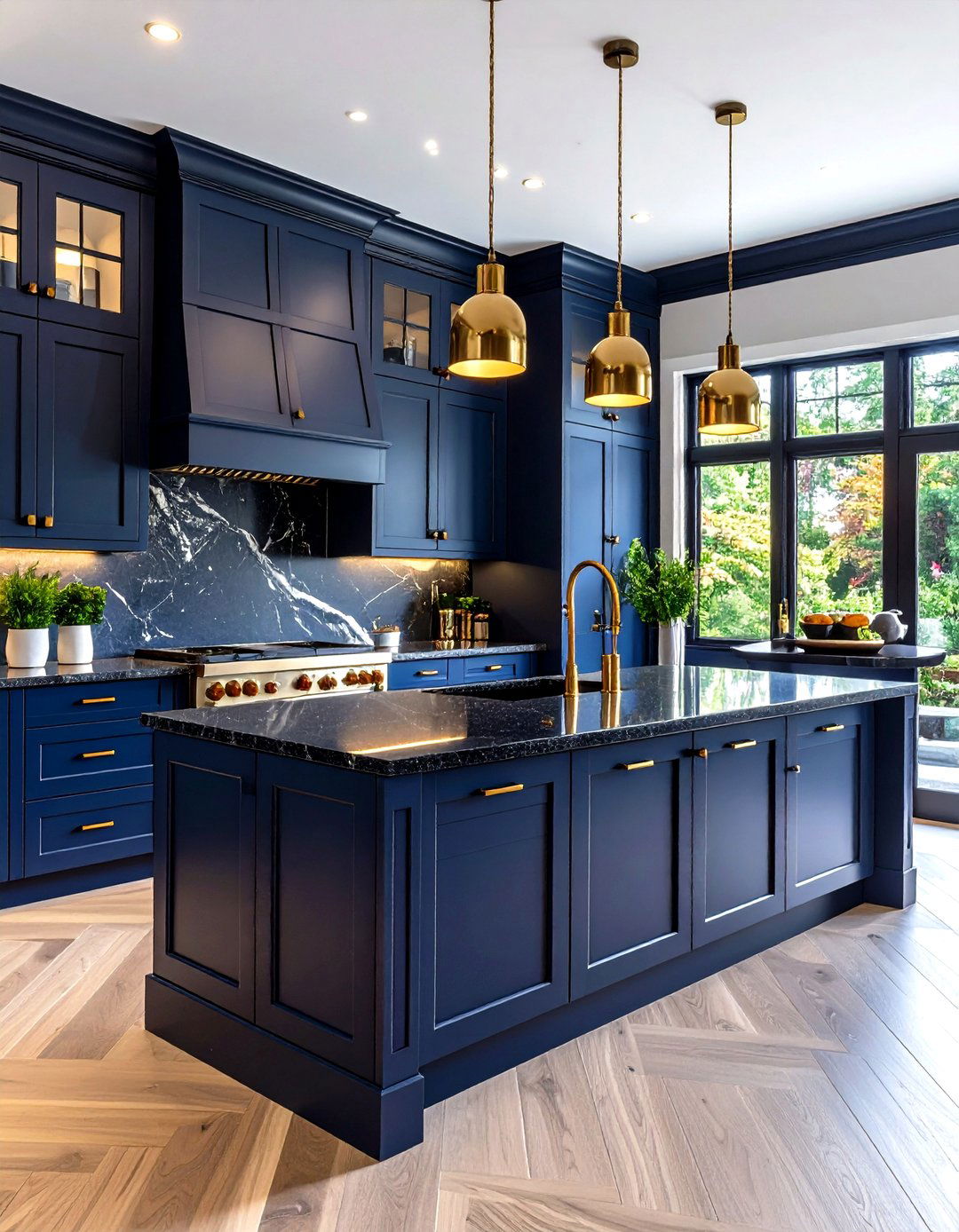 The Moody Monochromatic Kitchen - 30 kitchen inspiration