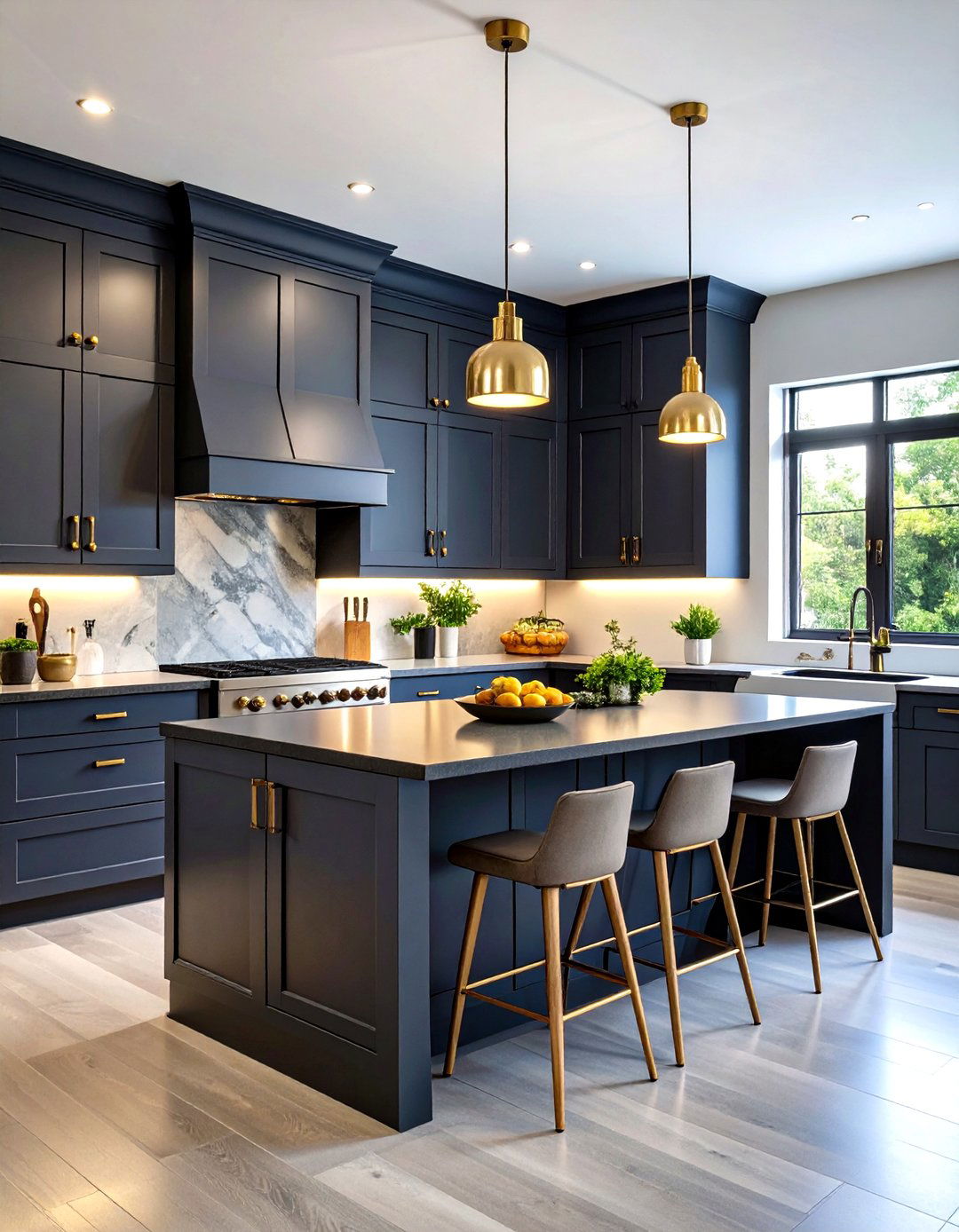 The Moody Noir Kitchen - 30 interior design for kitchens ideas