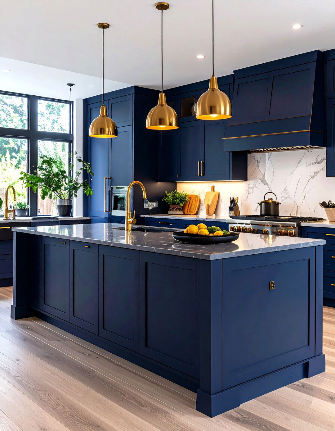 The Moody Tones Kitchen Island - 30 kitchen island decor ideas