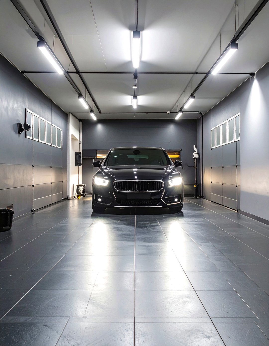 The Moody and Dramatic Garage - 30 garage interior ideas