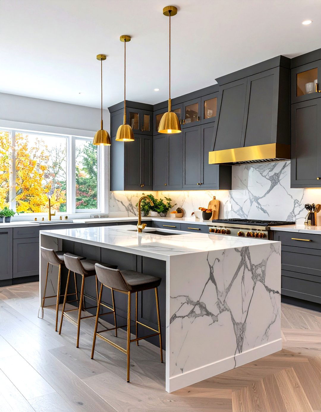 The Moody and Dramatic Kitchen - 30 kitchen remodels ideas