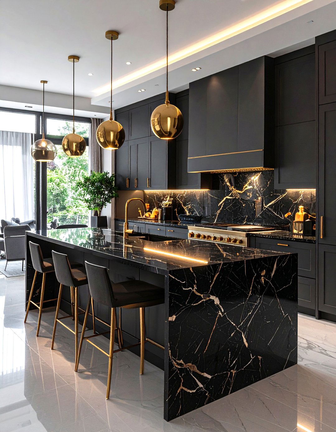 The Moody and Dramatic Kitchen - 30 functional kitchen design ideas