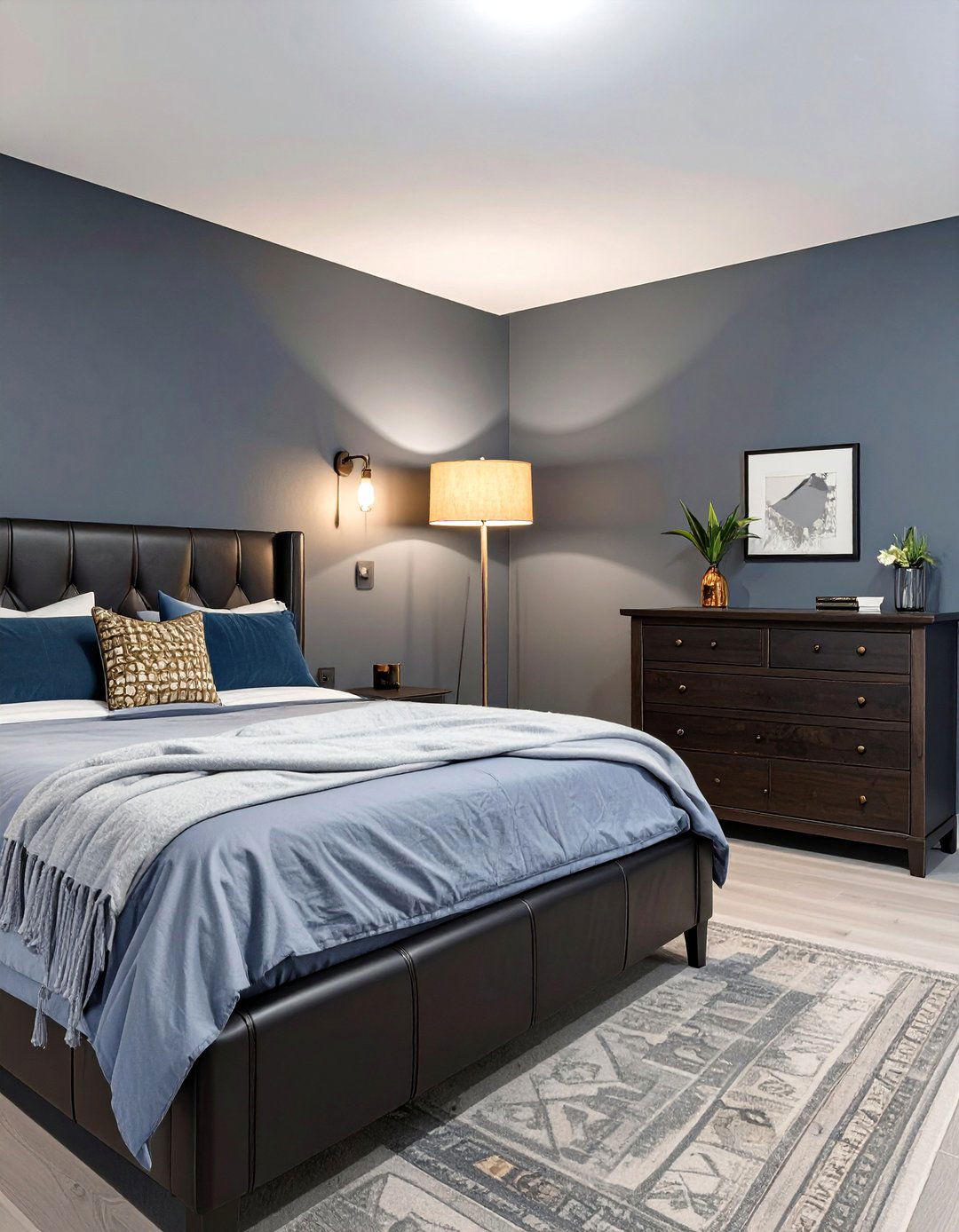 The Moody and Masculine Basement Bedroom - 30 basement bedroom ideas