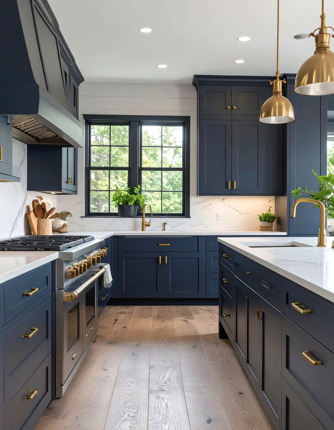 The Moody and Modern Farmhouse Kitchen - 30 ai modern farmhouse kitchen ideas