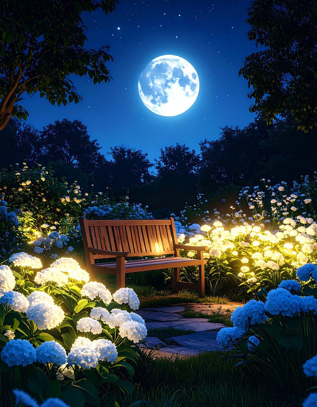 The Moon Garden for Evening Enjoyment - 30 layout perennial flower garden design plans ideas