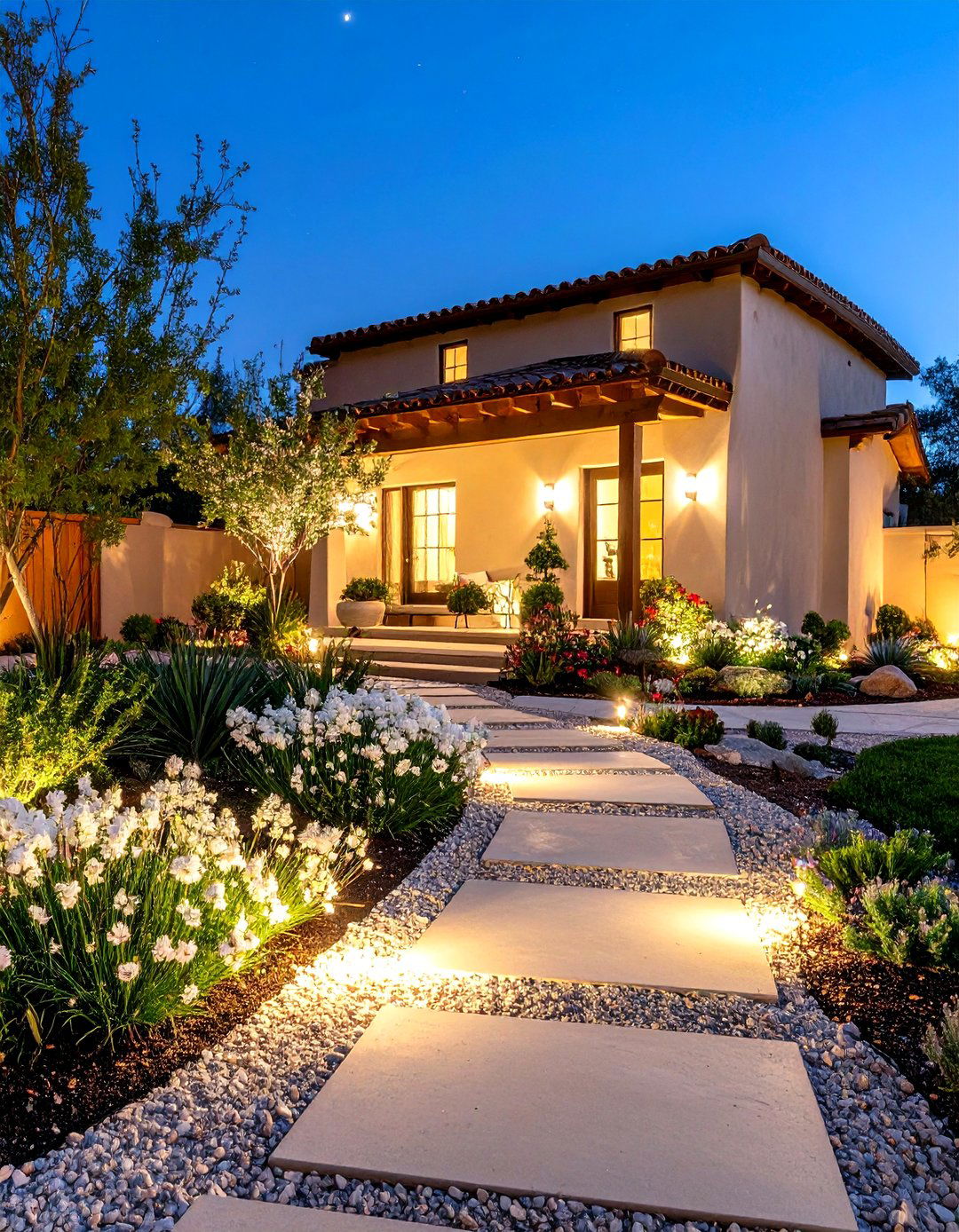 The Moonlight Garden - 30 desert landscaping ideas