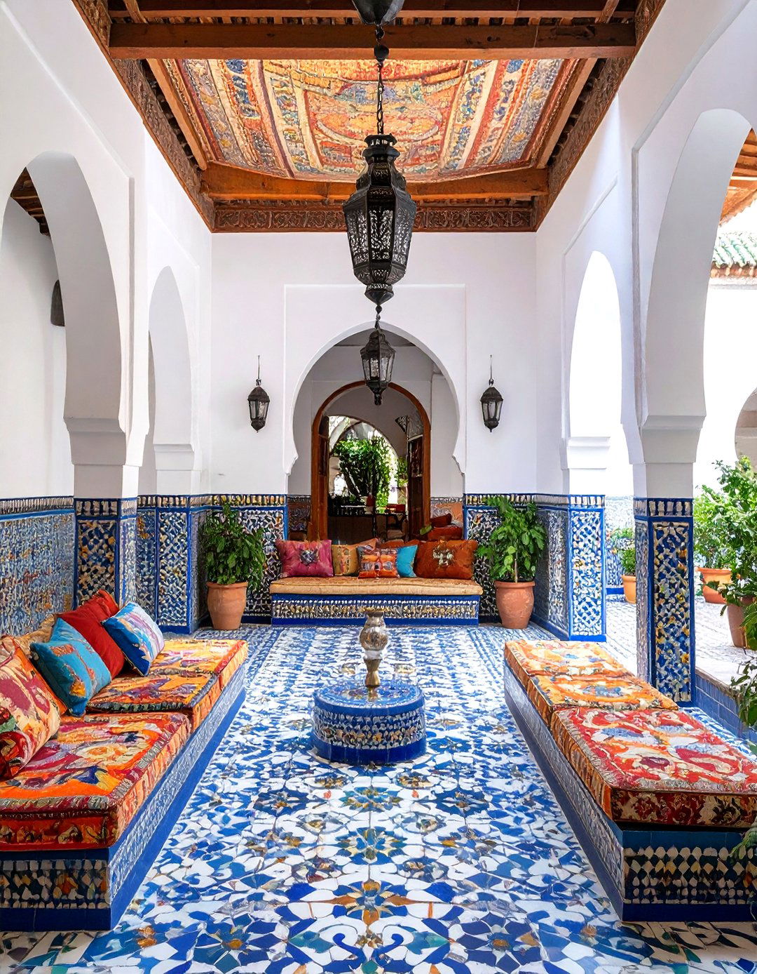 The Moroccan Kasbah Covered Patio - 30 covered patio designs