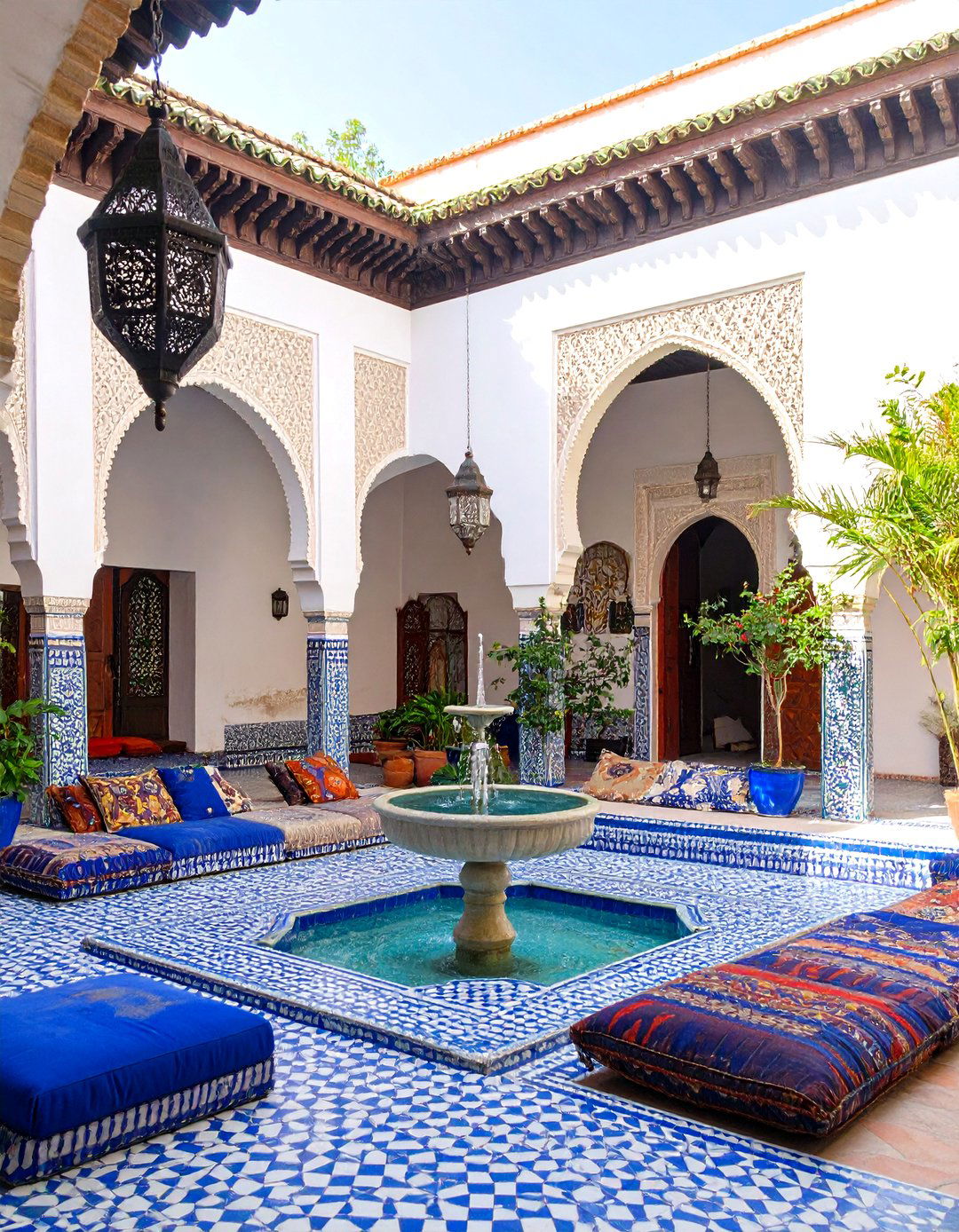 The Moroccan Riad Escape - 30 fiverr interior design ideas