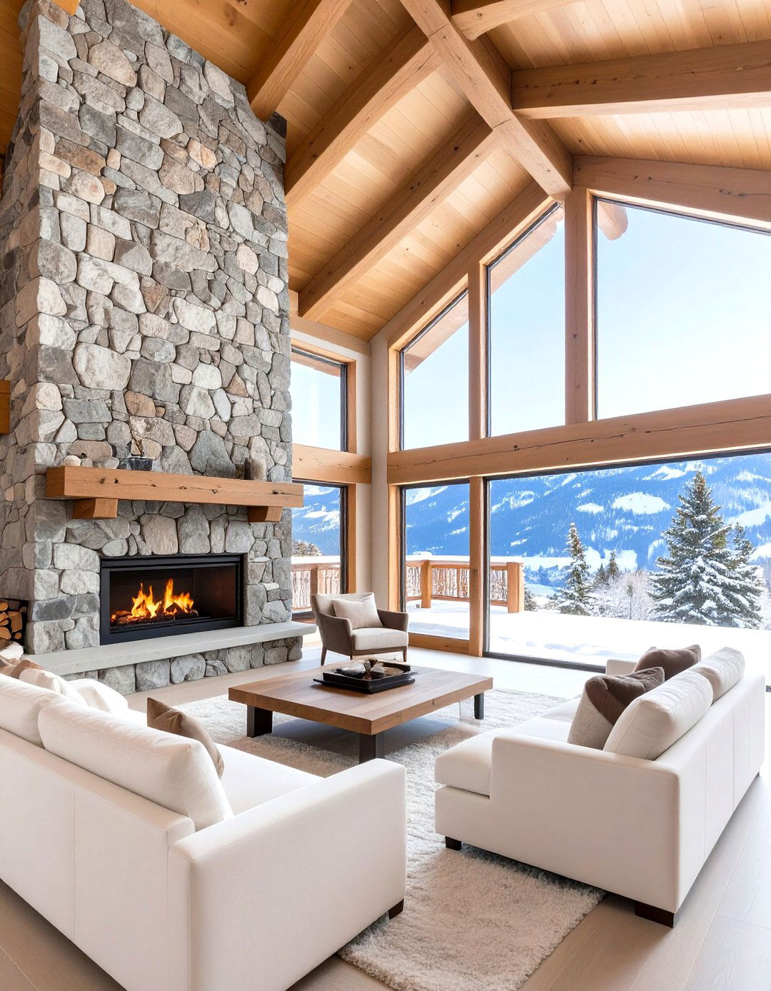 The Mountain Lodge Chalet House Design - 30 luxury house design ideas