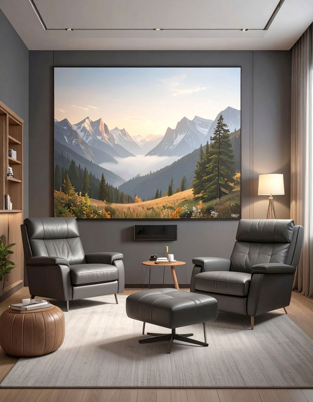 The Movie Buffs Mini Cinema Man Cave - 30 man cave ideas small room
