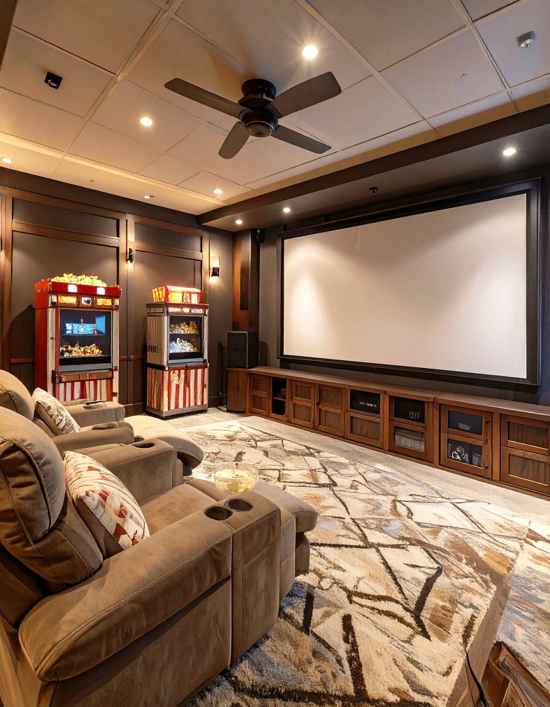 The Movie Theater Game Room - 30 kids game room ideas