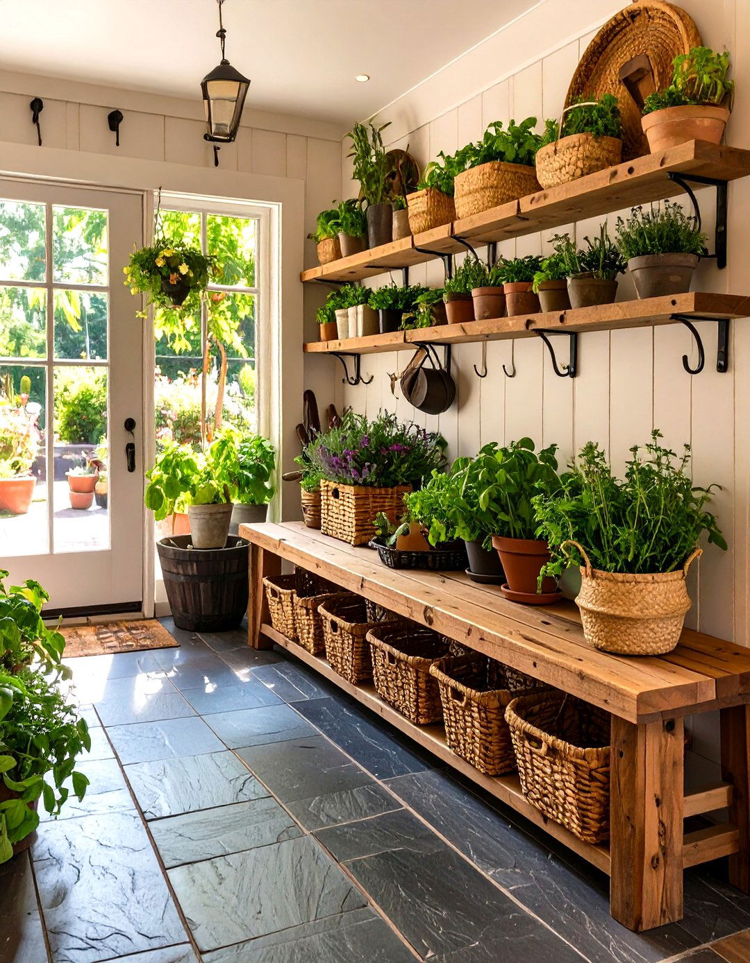 The Mudroom and Entryway Garden - 30 cottage core interior design ideas