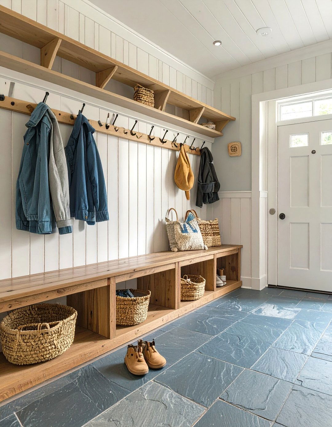 The Mudroom with Practical Charm - 30 cottagecore interior design ideas