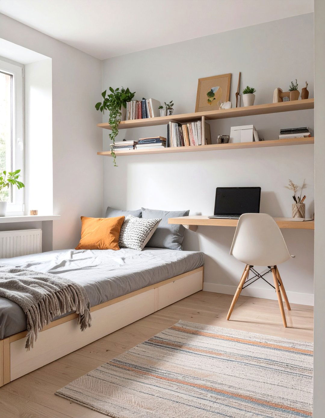 The Multi Functional Guest Room and Office - 30 ikea interior design ideas