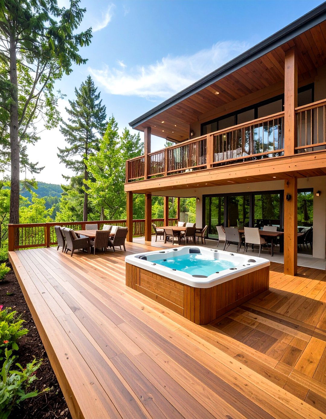 The Multi Level Entertainment Deck - 30 deck photos ideas