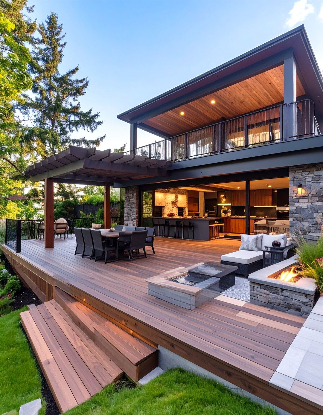 The Multi Level Entertainment Hub Deck Design Software - 30 deck design software ideas