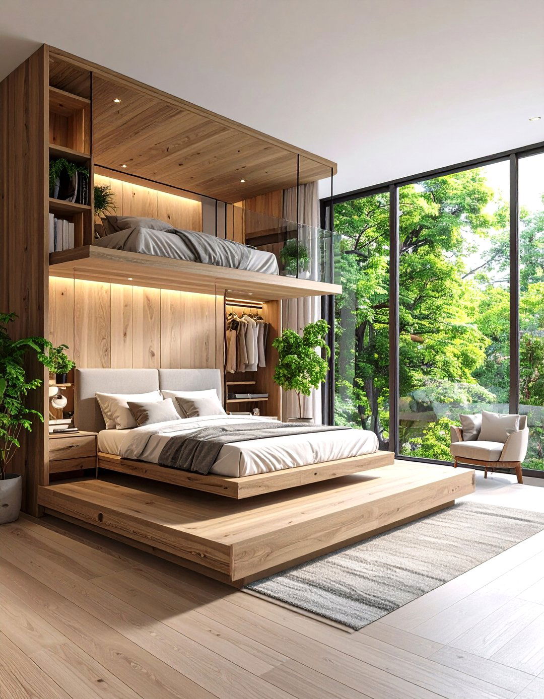 The Multi Level Platform Bedroom - 30 3d bedroom design ideas