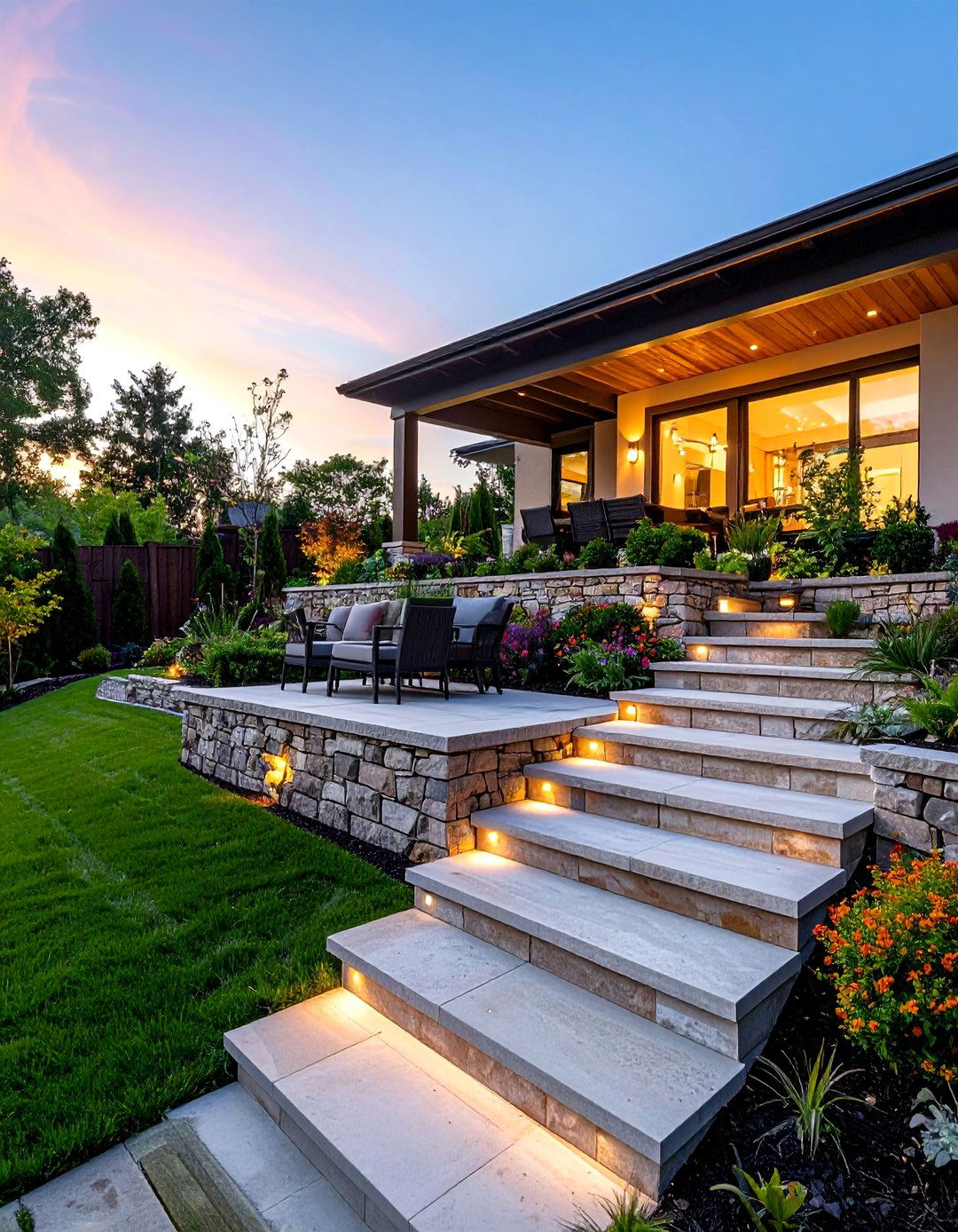 The Multi Level Terrace Garden - 30 backyard garden ideas
