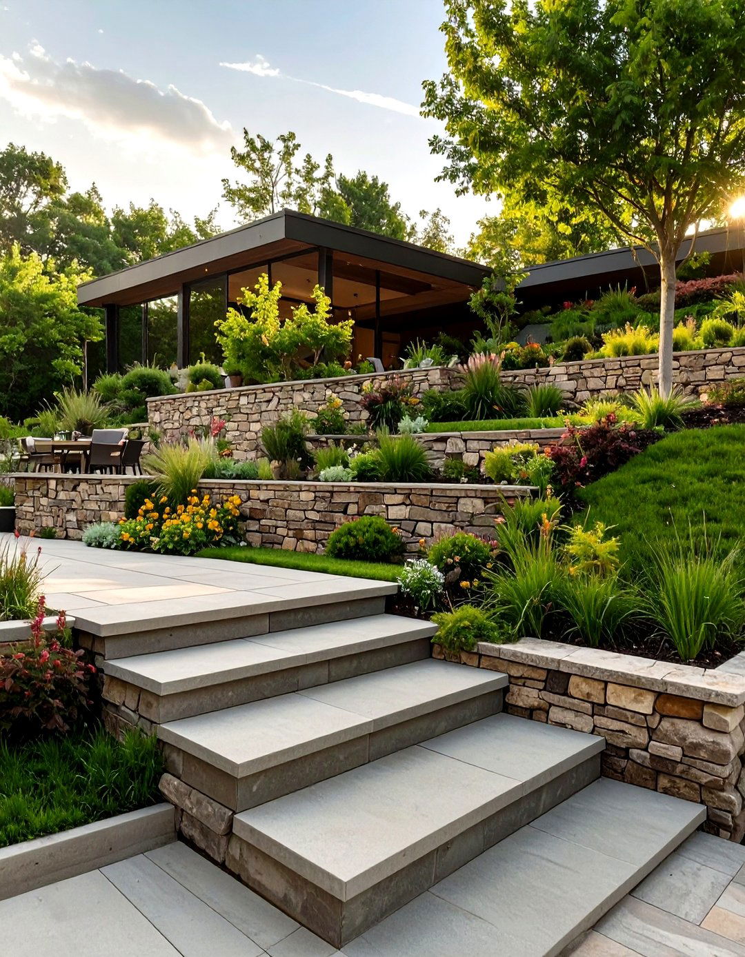The Multi Level Terrace Garden - 30 modern garden ideas