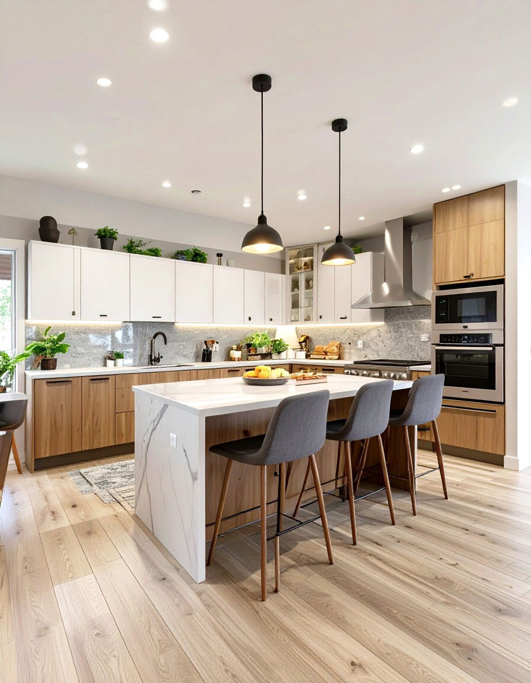 The Multi Zone Family Kitchen - 30 lowes kitchen design ideas