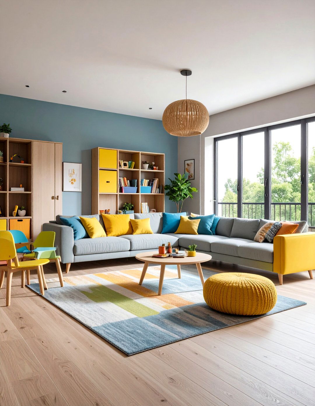 The Multifunctional Family Hub Living Room - 30 living room arrangement ideas