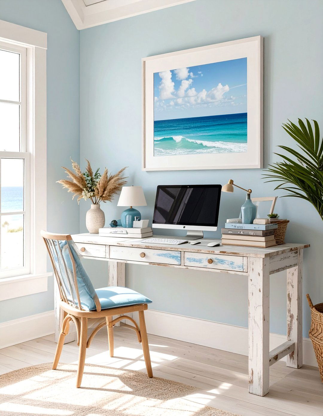 The Multifunctional Living Room Office - 30 modern office design ideas for small spaces