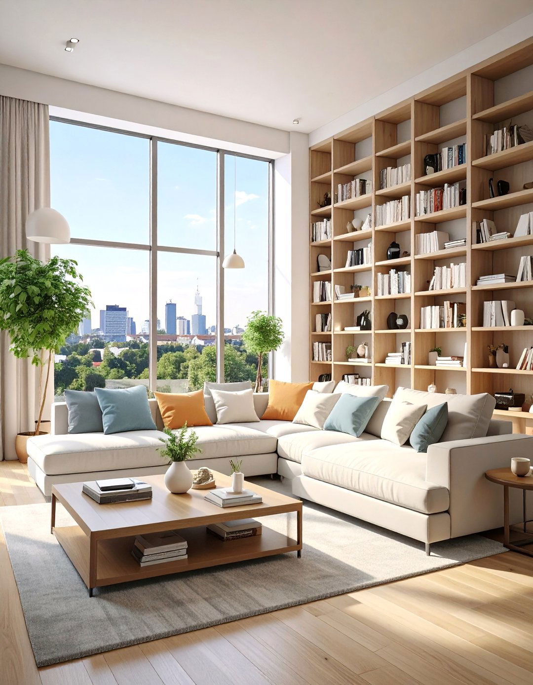 The Multifunctional Studio Living Room - 30 budget apartment living room ideas