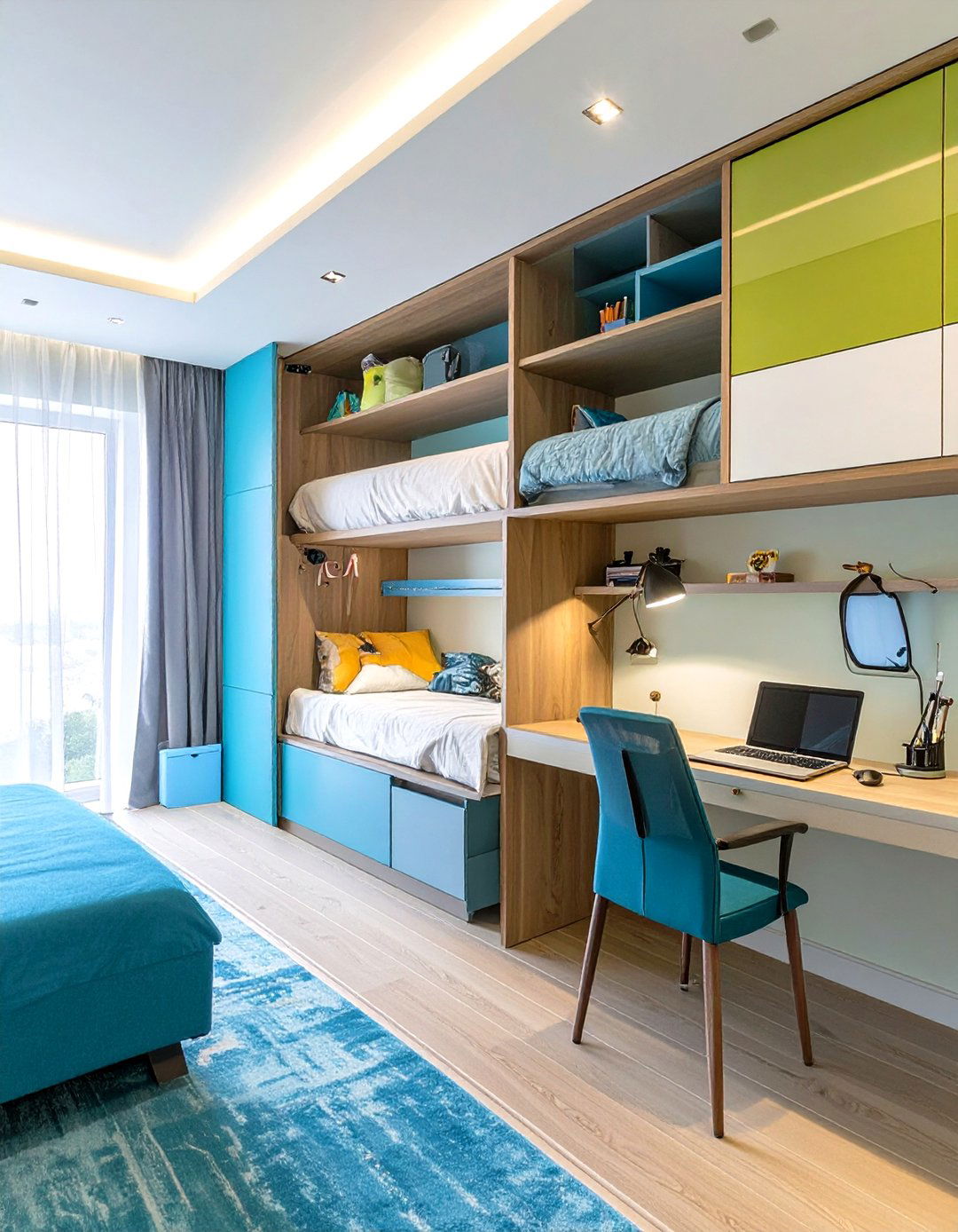 The Murphy Bed Office Transformation - 30 guest bedroom office ideas