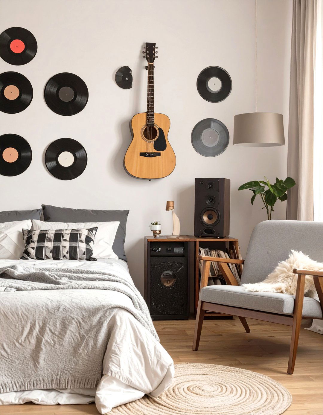 The Music Inspired Bedroom - 30 girl bedroom ideas