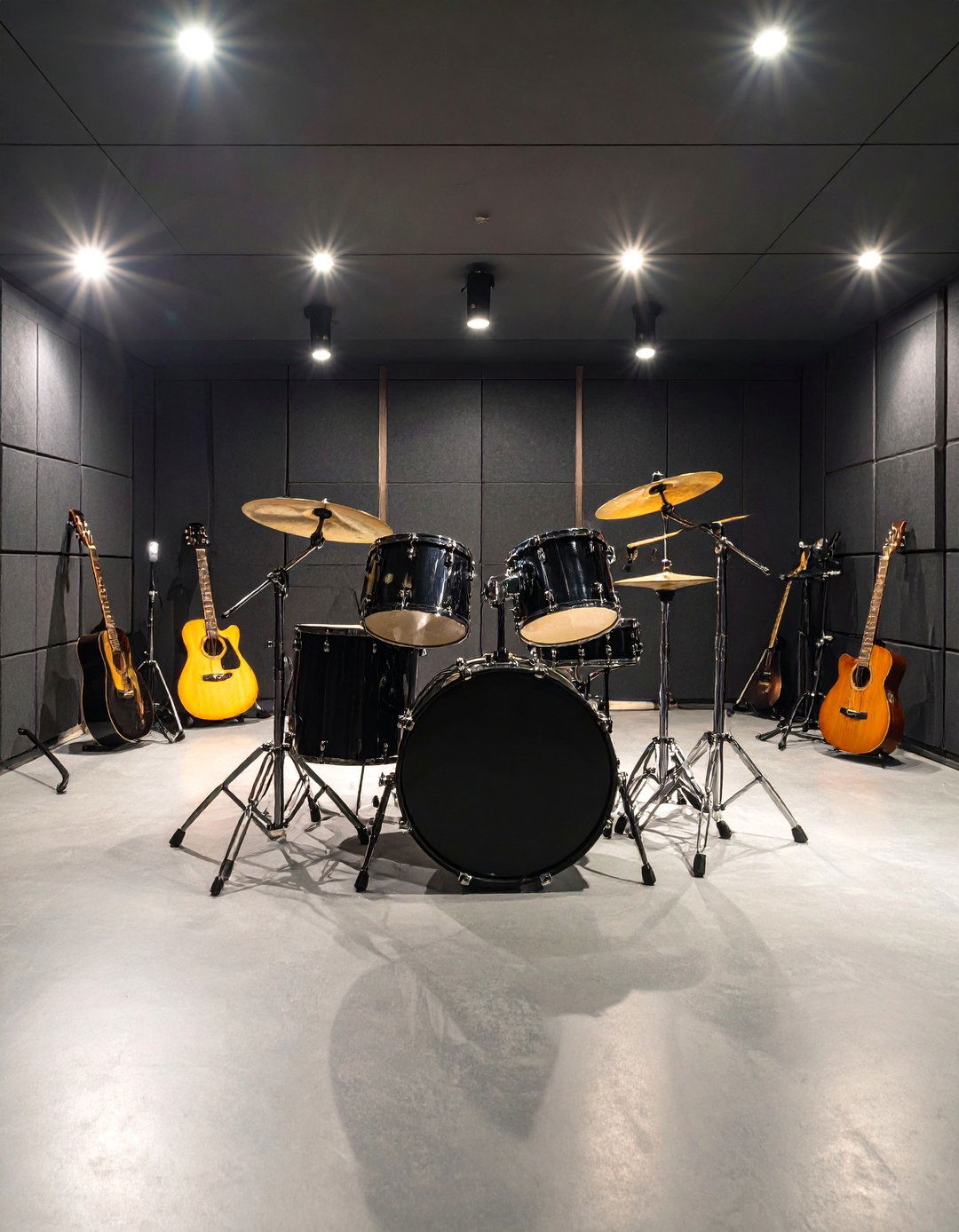 The Music Jam Room Garage - 30 2 car garage ideas