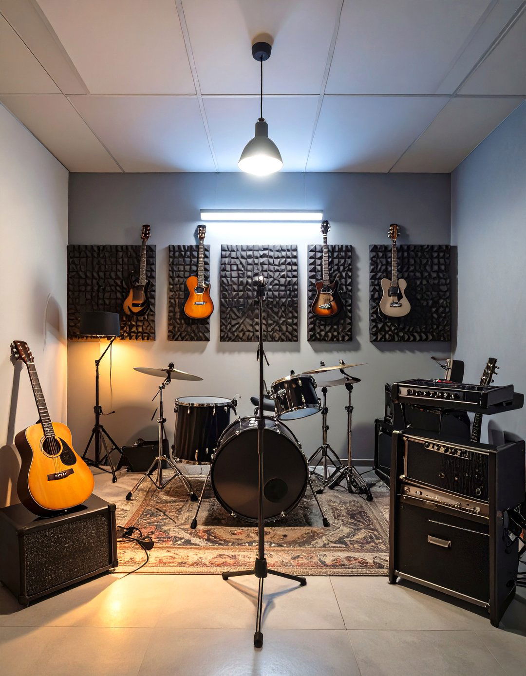 The Music Jam Session Garage - 30 garage decor ideas