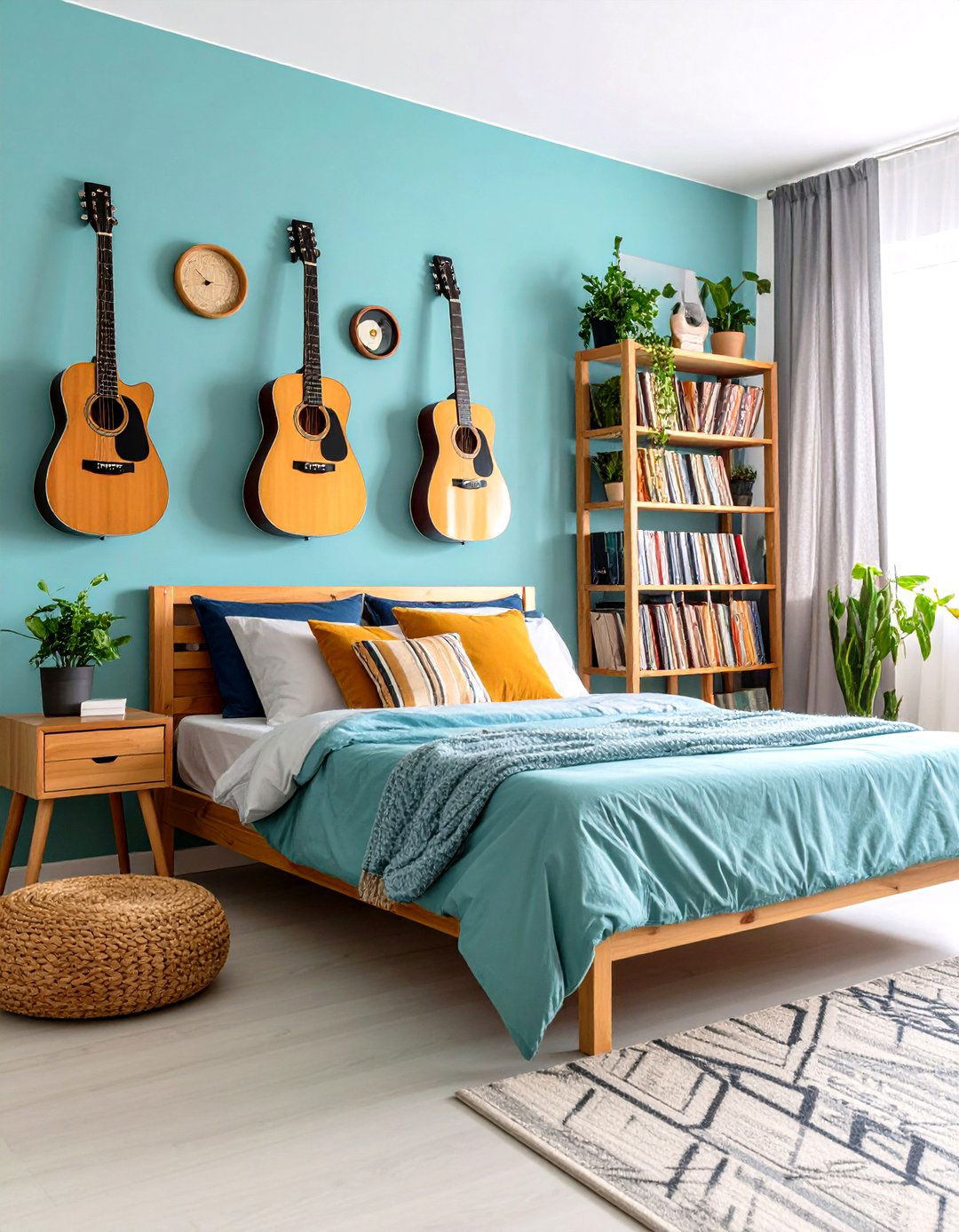 The Music Lovers Bedroom - 30 ikea bedroom ideas
