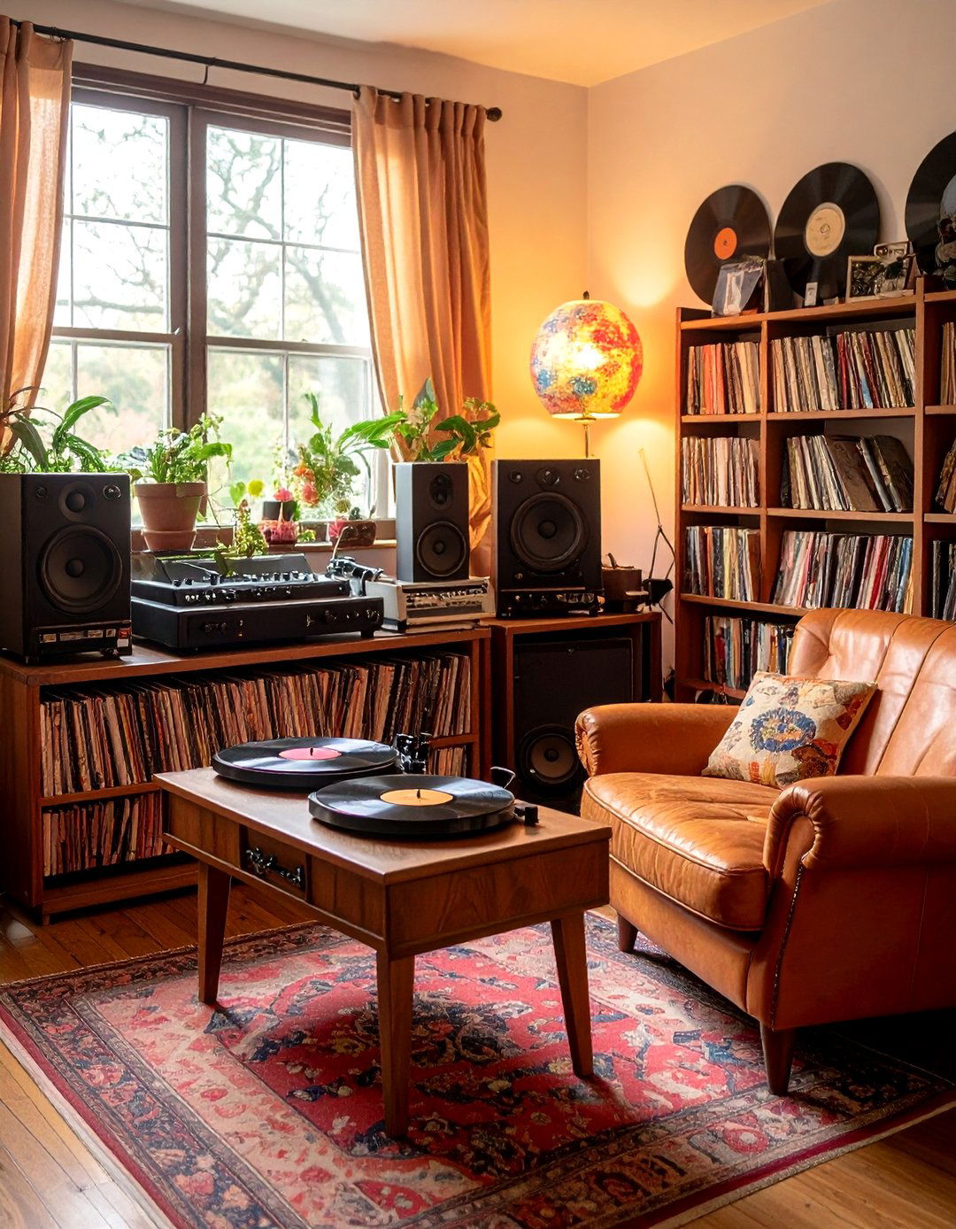 The Music Lovers Listening Corner - 30 70s interior design ideas