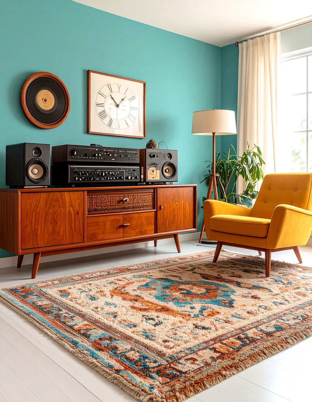 The Music Lovers Listening Nook - 30 1950s interior design ideas