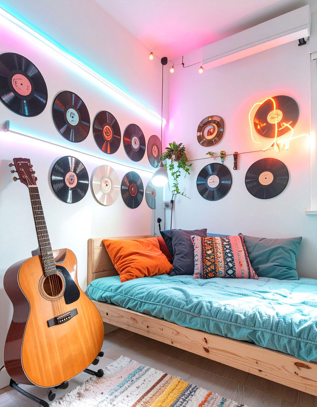 The Music Lovers Lounge Dorm Room - 30 dorm room decorating ideas