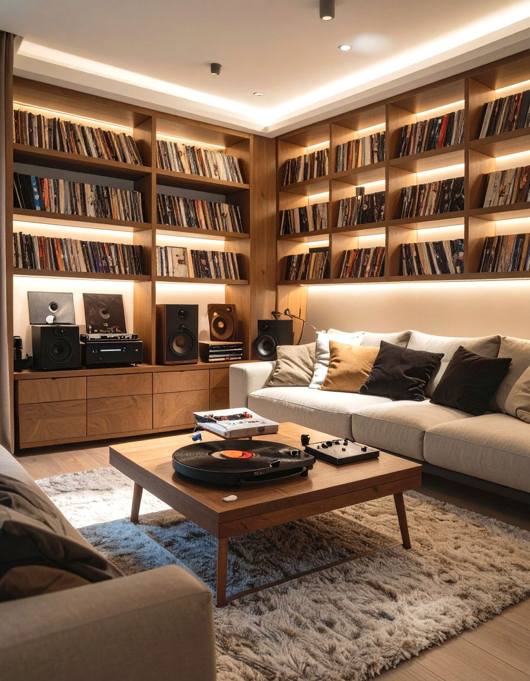 The Music Lovers Lounge - 30 masculine living room ideas