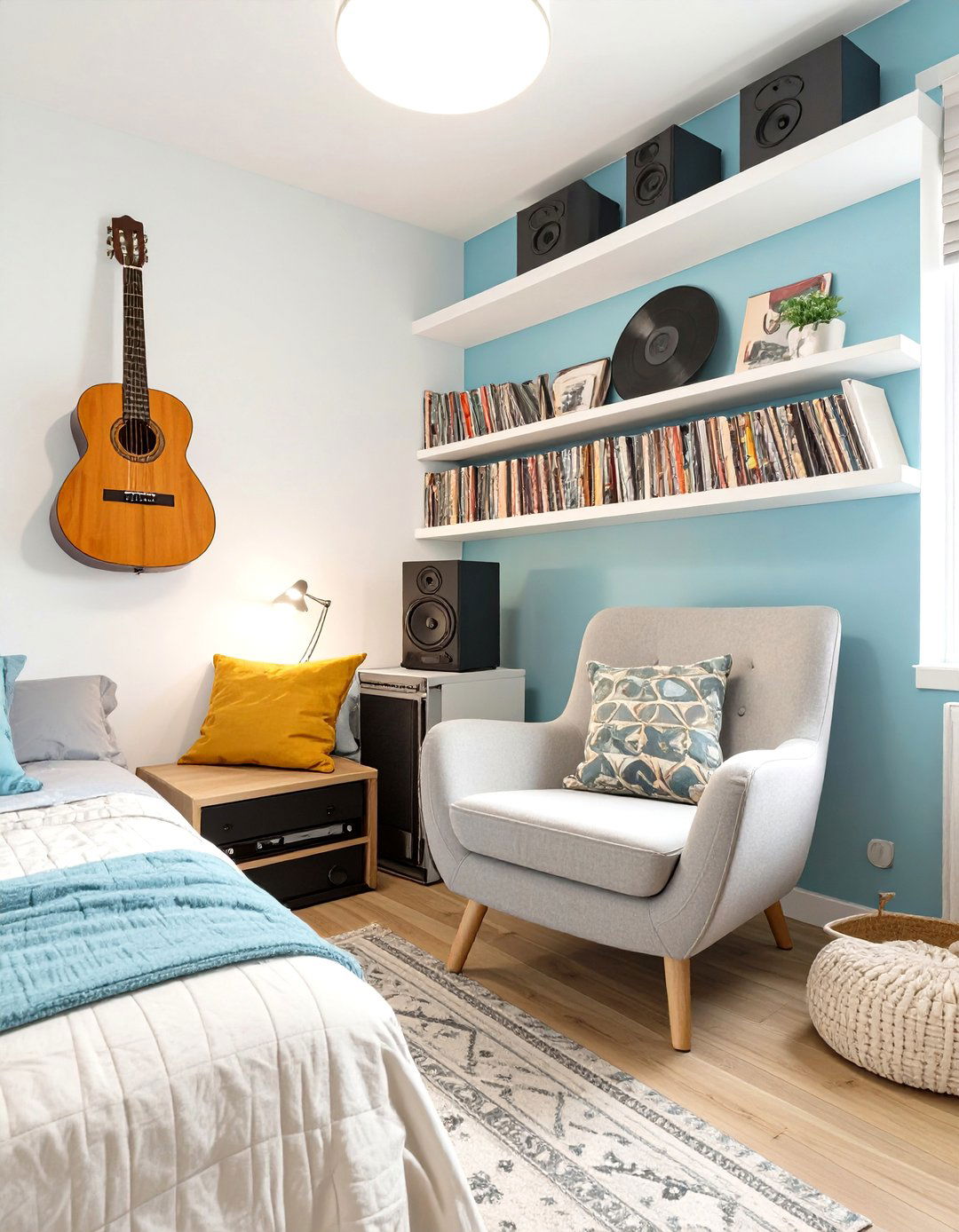 The Music Lovers Retreat Bedroom - 30 modern teenage girl bedroom ideas